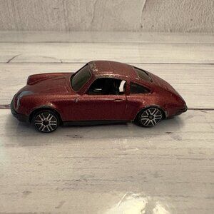 Yatming Porsche 911 Turbo Maroon Car No. 811 Vintage (SKU: 234TO)
